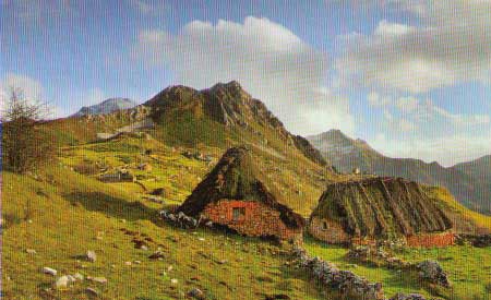 Teitos en Somiedo (Asturias-España)