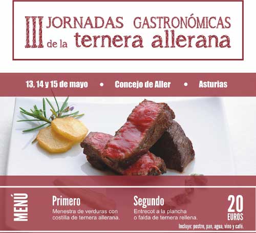 Jornadas Gastronómicas de la Ternera arellana (Asturias)
