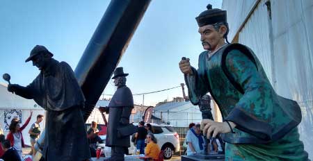 Detalle de la Semana Negra de Gijón en 2016