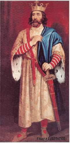 Rey Fruela El Cruel de Asturias (757-768)